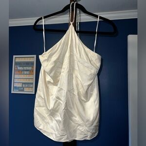 H&M Cream Halter Top